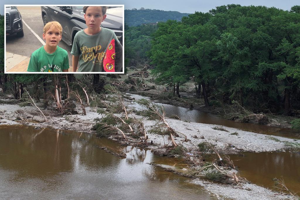 Brothers swam for their lives to survive Texas flooding