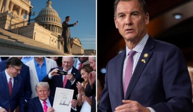 NY Dem Tom Suozzi voted against Trump's 'big, beautiful' bill but admits he agrees with 75% of it