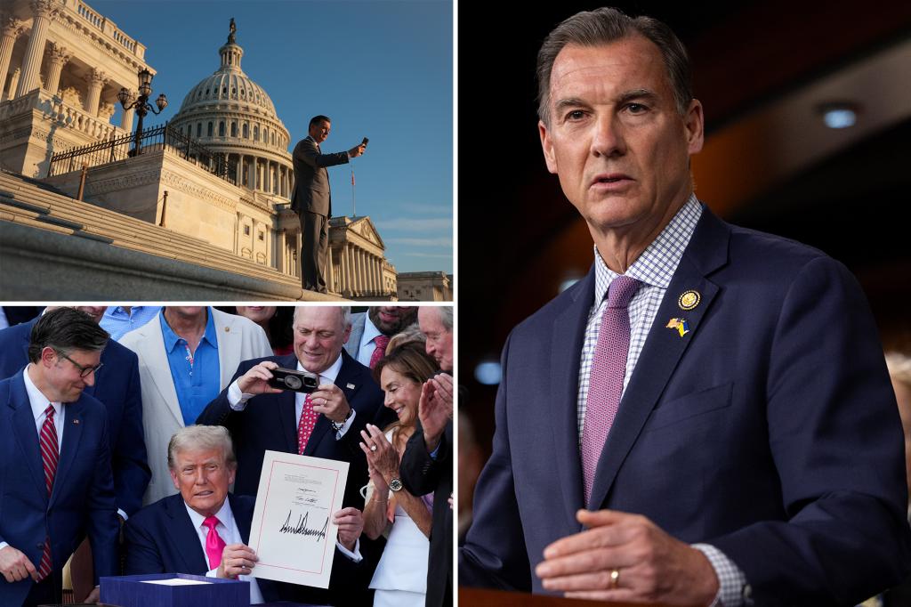 NY Dem Tom Suozzi voted against Trump's 'big, beautiful' bill but admits he agrees with 75% of it