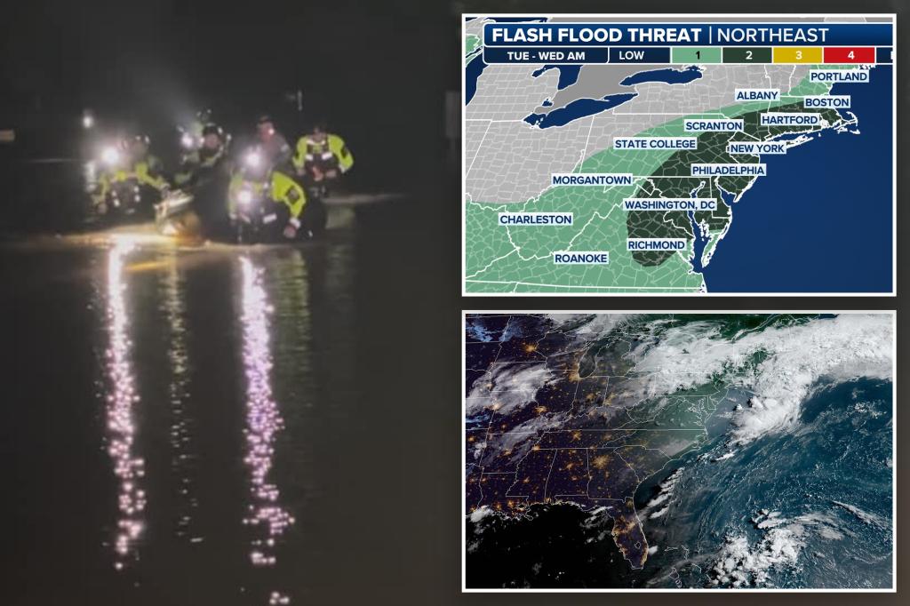 DC, Philadelphia, NYC areas brace for potential strong winds, heavy rain