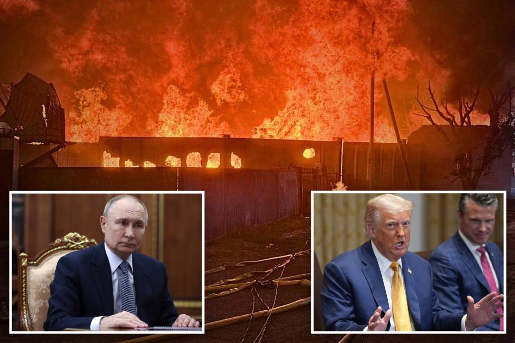 NATO jets scrambled as Putin launches largest drone attack yet on Ukraine, stoking fears of Russia escalating production