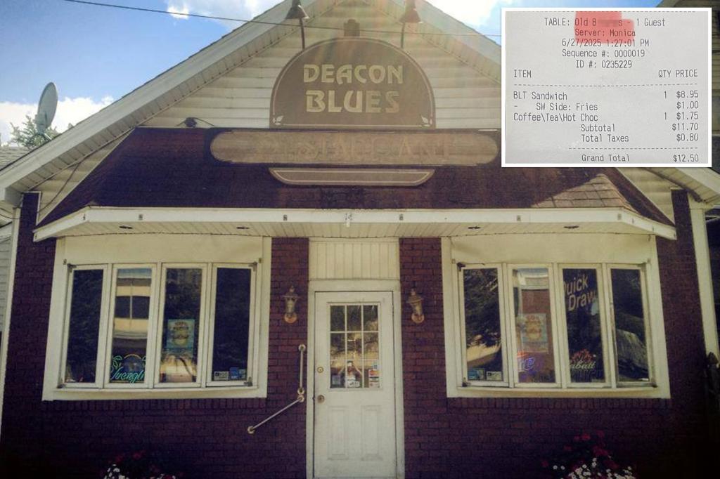 NY restaurant leaves vulgar note on bill to group of elderly friends