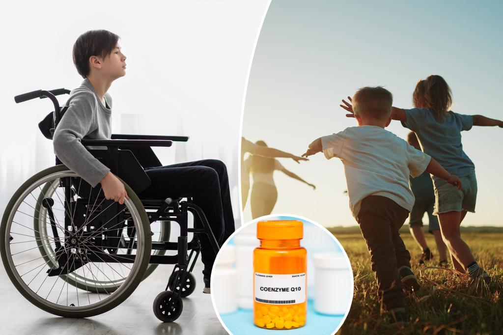 Boy, 8, can walk again thanks to experimental drug made just for him