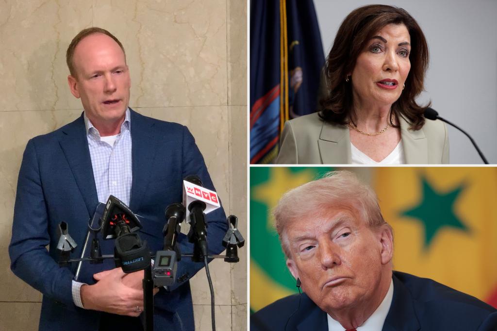 Hochul blames Trump's 'Big Beautiful' bill for money woes weeks after NYS OK'd massive spending hike