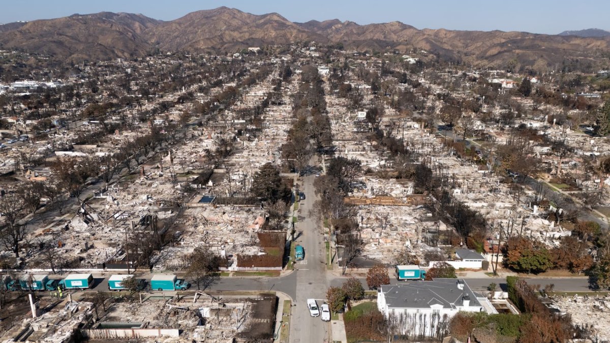 Pace of rebuilding permits for fire-affected homes causes concern – NBC Los Angeles