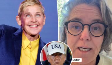 Ellen DeGeneres supports Rosie O'Donnell as Donald Trump threatens to strip her US citizenship