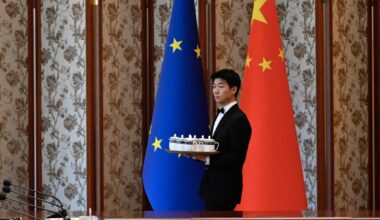 Chinese and EU leaders are set to meet. The U.S. is complicating things