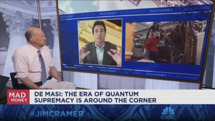IONQ CEO Niccolo De Massi goes one-on-one with Jim Cramer