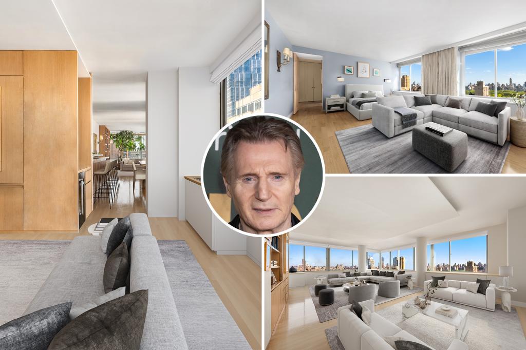 Liam Neeson's $10.75M NYC home has found a buyer