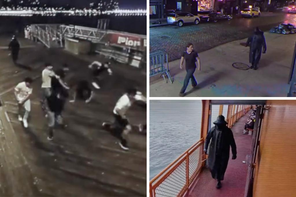Cloaked figure terrorizes NYC in rumored marketing muse