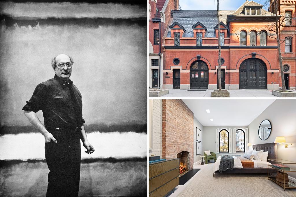 Mark Rothko's former NYC home re-lists for $9.5M