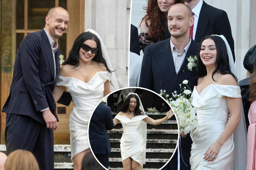 Charli XCX marries The 1975 drummer George Daniel