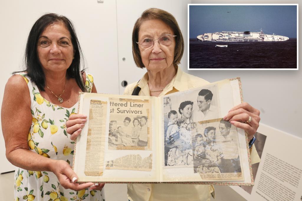Andrea Doria survivors mark anniversary in NYC with exhibit