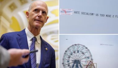 Florida Senator tries luring NYers away with aerial banner