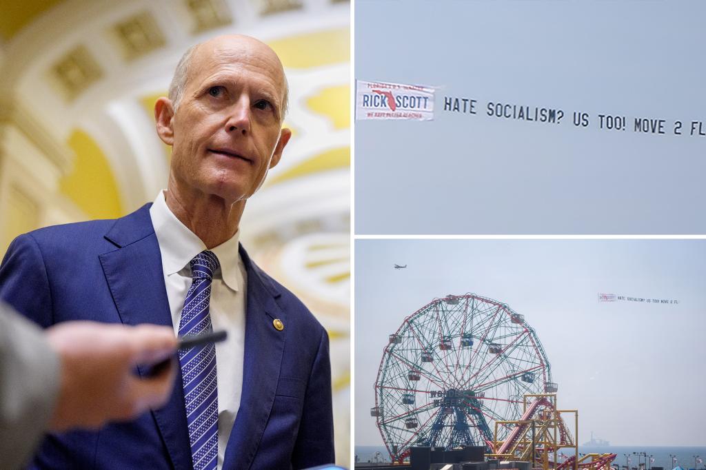 Florida Senator tries luring NYers away with aerial banner