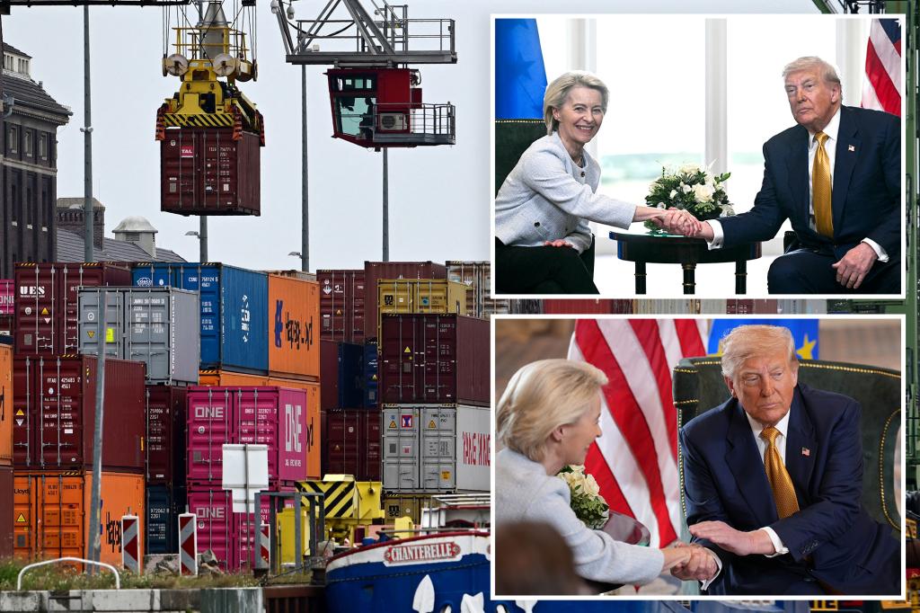 Europeans will buy $750M in US energy, invest $600B after meeting with prez
