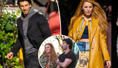 Justin Baldoni unexpectedly sits in on Blake Lively’s deposition as ‘It Ends With Us’ battle heats up: report