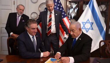 US, Israel sign MOU on AI, energy cooperation during Netanyahu visit