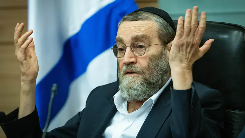 MK Moshe Gafni: 'If Attorney General is hurt, haredim will be first to help her'