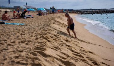Barcelona residents fear sea level rise and storms are swallowing their beloved beaches