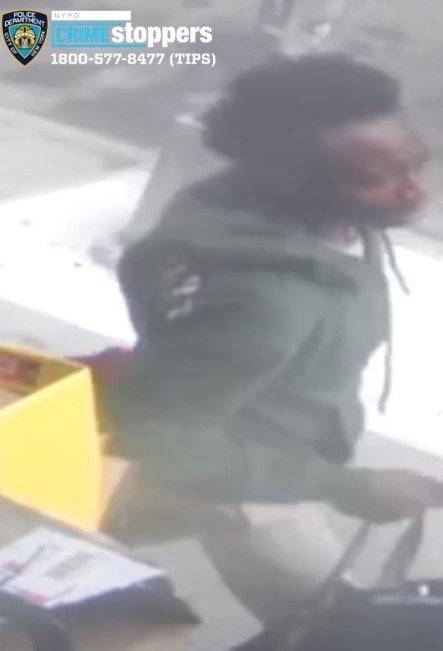 The violent suspect bit a 22-year-old male worker who was attempting to stop him from shoplifting, police said. 