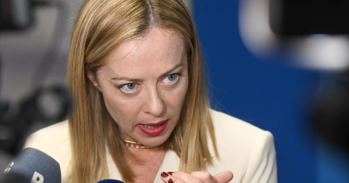 Early recognition of Palestine could be ‘counterproductive,’ Italy’s Meloni says – POLITICO