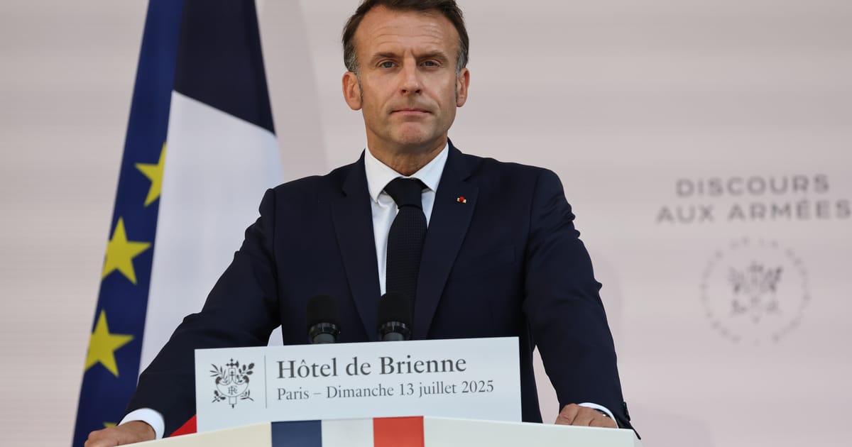 Macron promises billions more for French defense budget – POLITICO