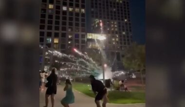 People injured from illegal fireworks in Greenpoint, Brooklyn park