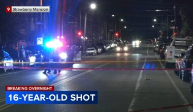 16-year-old shot in Philadelphia's Strawberry Mansion neighborhood