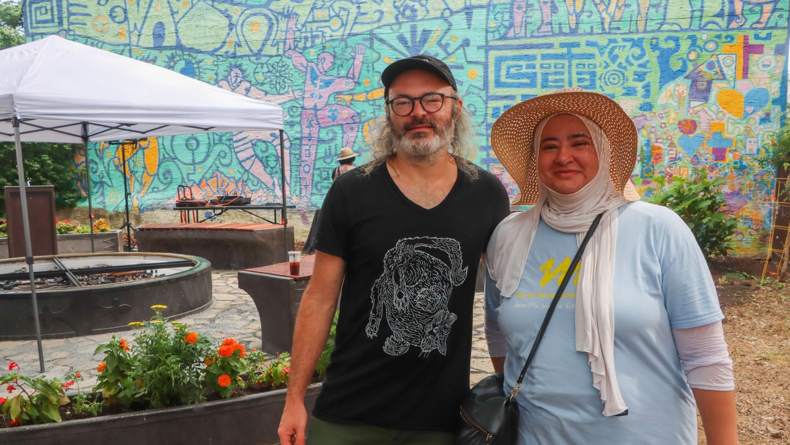 Mural Arts Philadelphia installs a new piece to remember victims of gun violence