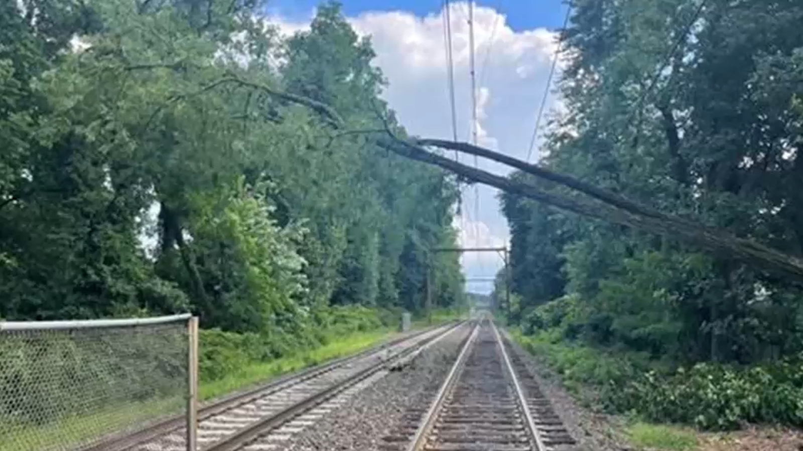 Storm damage causes NJ Transit delays and cancellations during evening rush hour