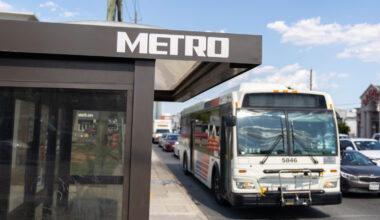 METRO bus stop