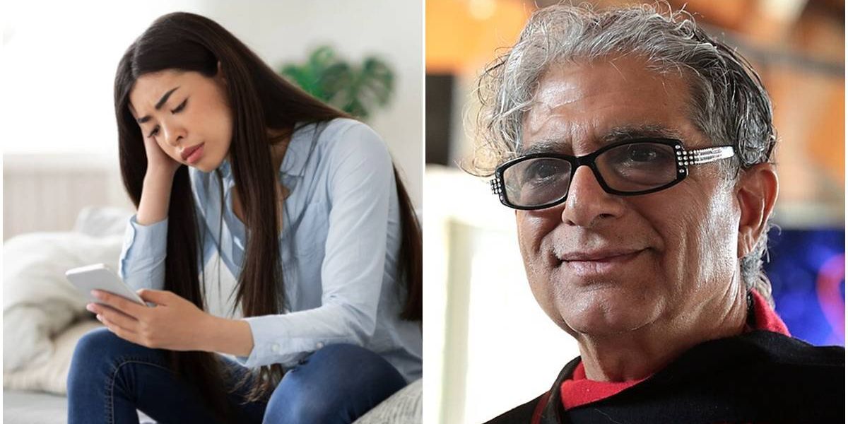 Deepak Chopra teaches depressed people how to find joy