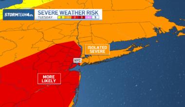 Heavy rain due – NBC New York