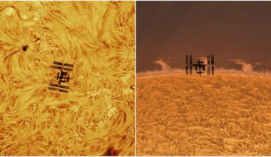 US photographer captures International Space Station against fiery Sun in ‘once in a lifetime shot’ | World News