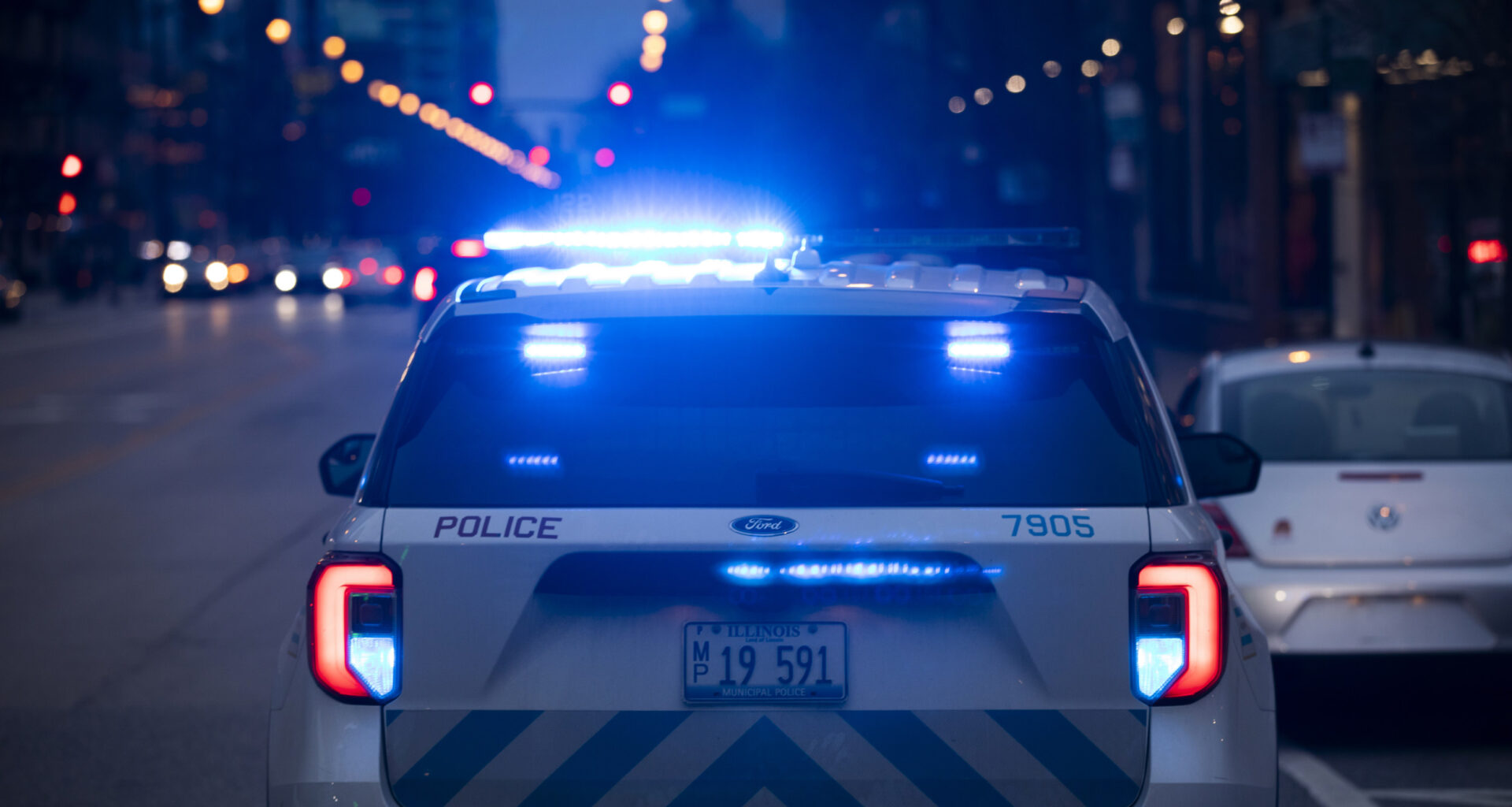Chicago police vehicle