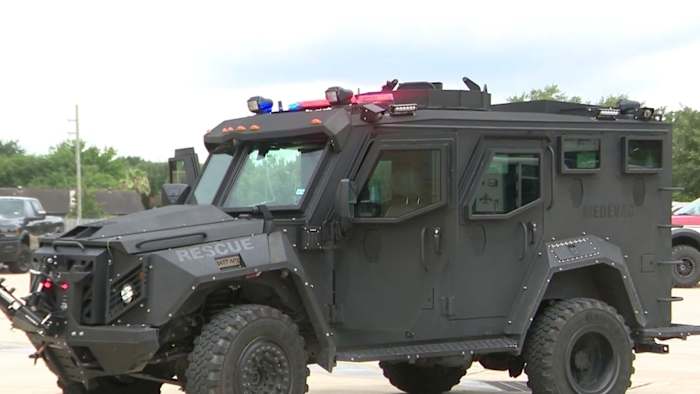 How are Houston first responders prepared for an ambush attack?
