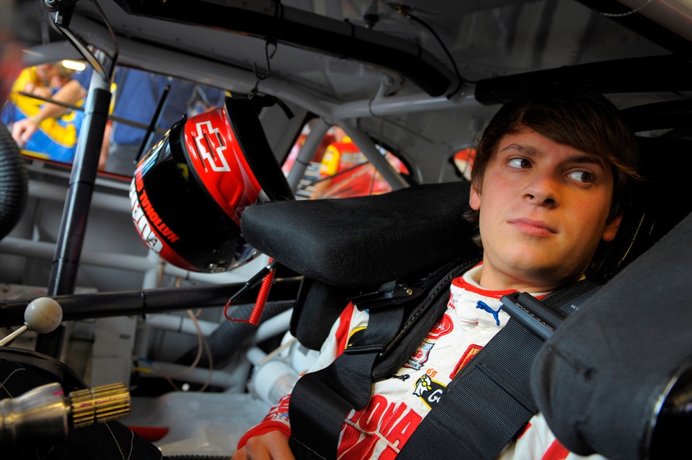 Army National Guard Sponsors NASCAR Driver Landon Cassill at Talladega