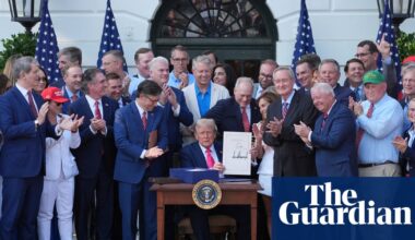 Trump signs tax-and-spending bill into law in major win for administration | Donald Trump