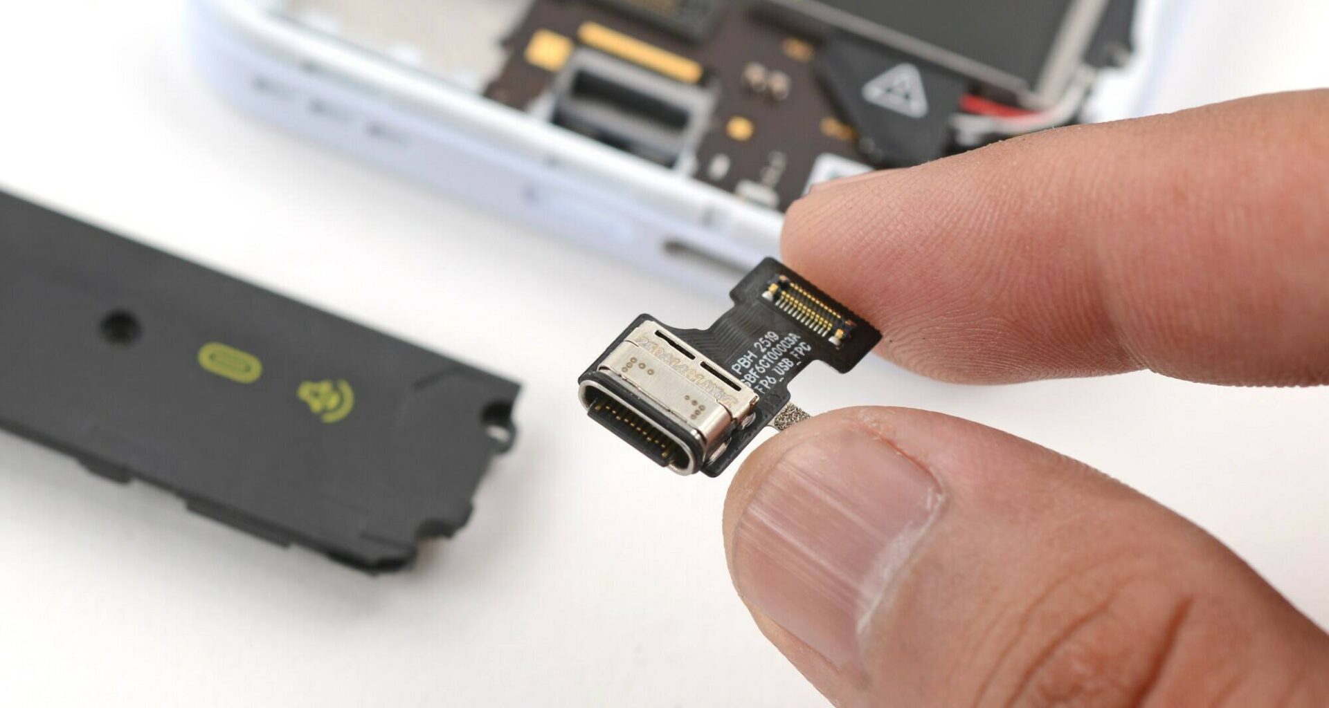 port swap made easy. Image courtesy iFixit