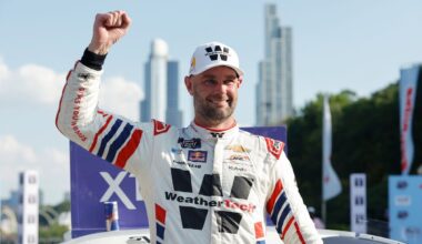 Shane van Gisbergen goes elbows out for Chicago Xfinity win