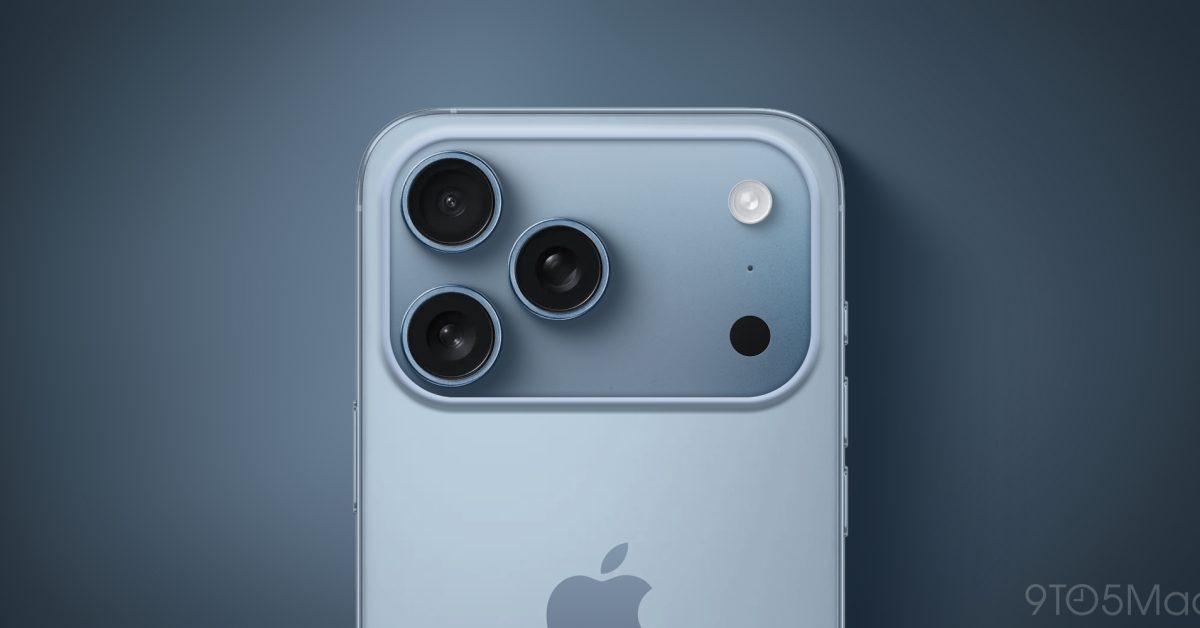 New iPhone 17 Pro renders highlight aluminum design, repositioned Apple logo