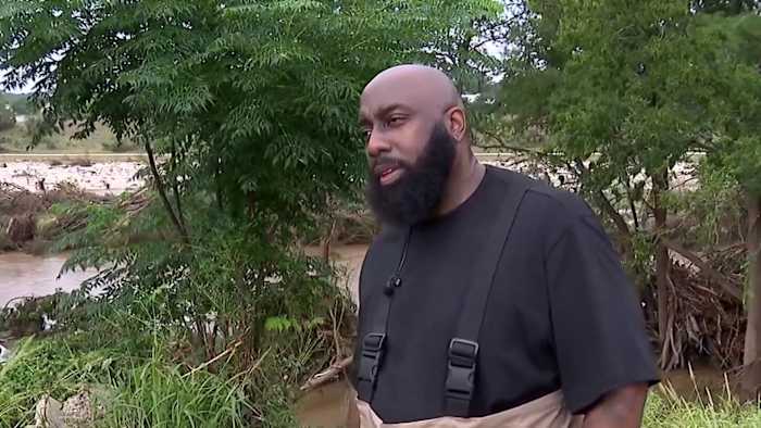 Houston rapper Trae Tha Truth in Kerrville to help in flood recovery