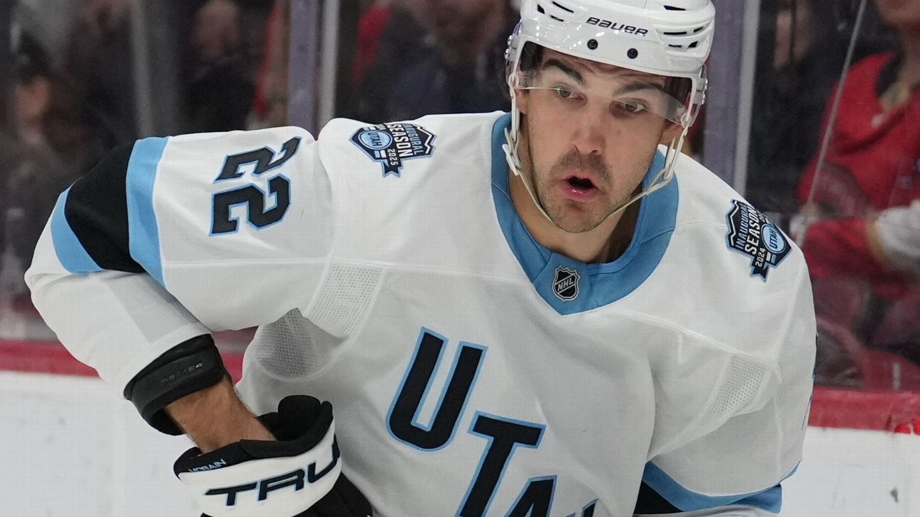 Utah Mammoth, Jack McBain, 25, agree on five-year contract
