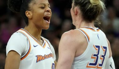 Sami Whitcomb scores 36 and Alyssa Thomas has 16th triple-double in Mercury's win over Wings