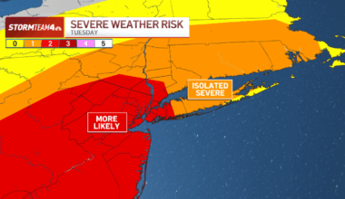 NYC flood watch issued, as weather in Manhattan may turn severe – NBC New York
