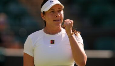 Wimbledon 2025: Amanda Anisimova reaches semifinals for first time with win over Anastasia Pavlyuchenkova