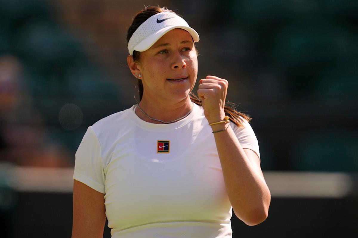 Wimbledon 2025: Amanda Anisimova reaches semifinals for first time with win over Anastasia Pavlyuchenkova