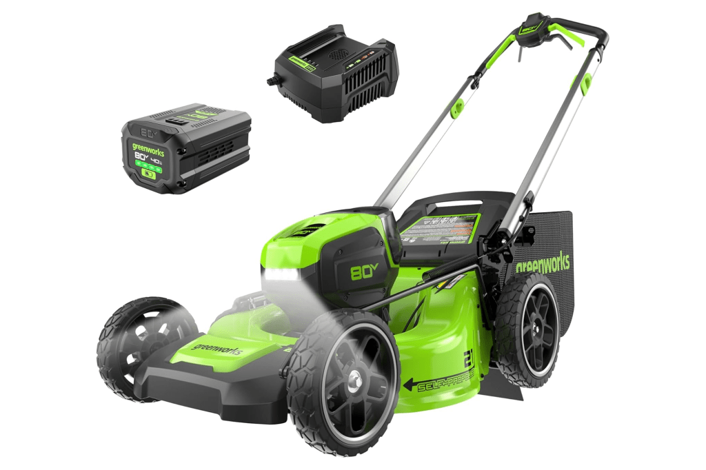 Greenworks 80V 21" Self-Propelled Cordless Lawn Mower
