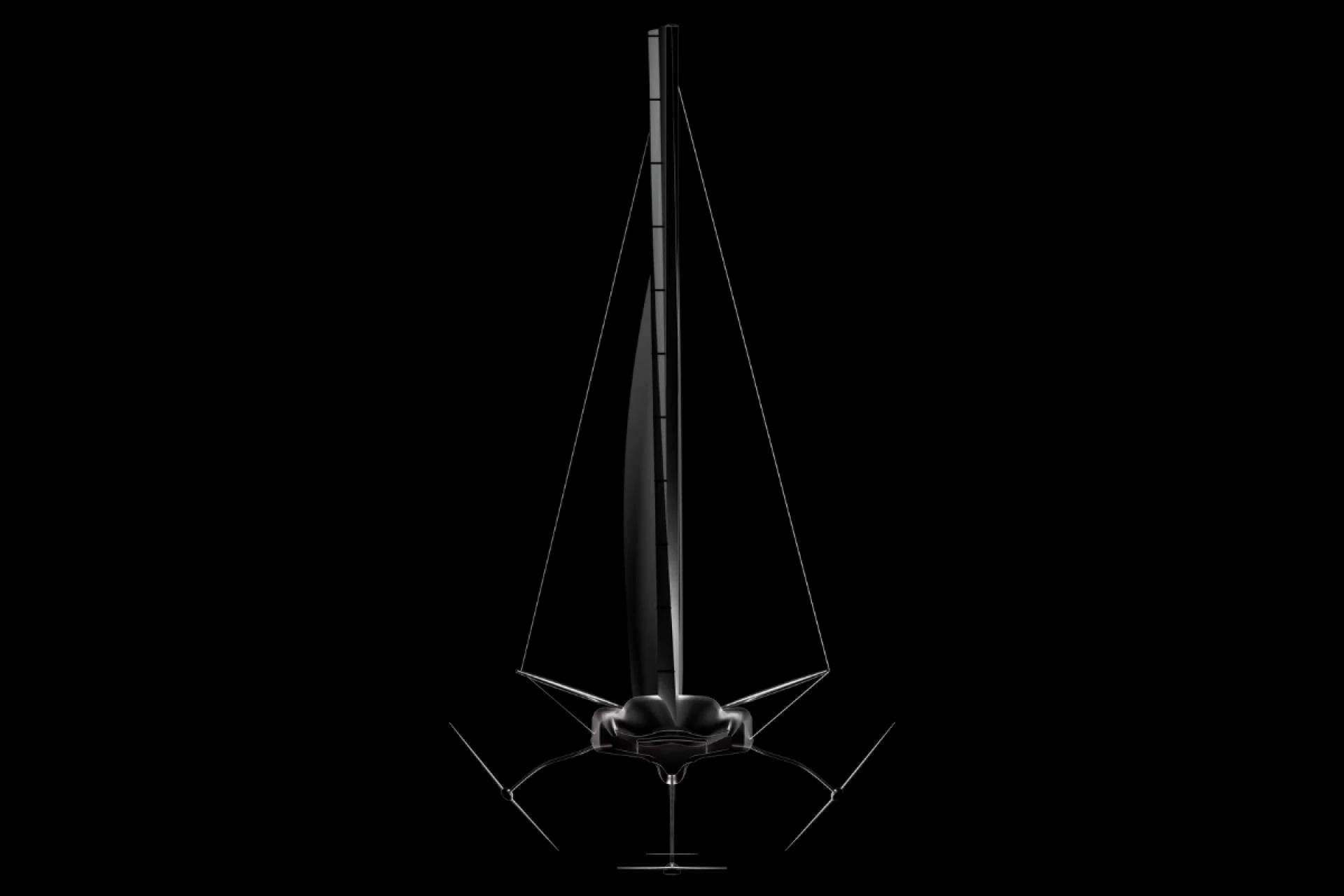 Ferrari's Hypersail will set the record as the largest monohull yacht ever built, and it will be the first of this size to be completely energy self-sufficient.